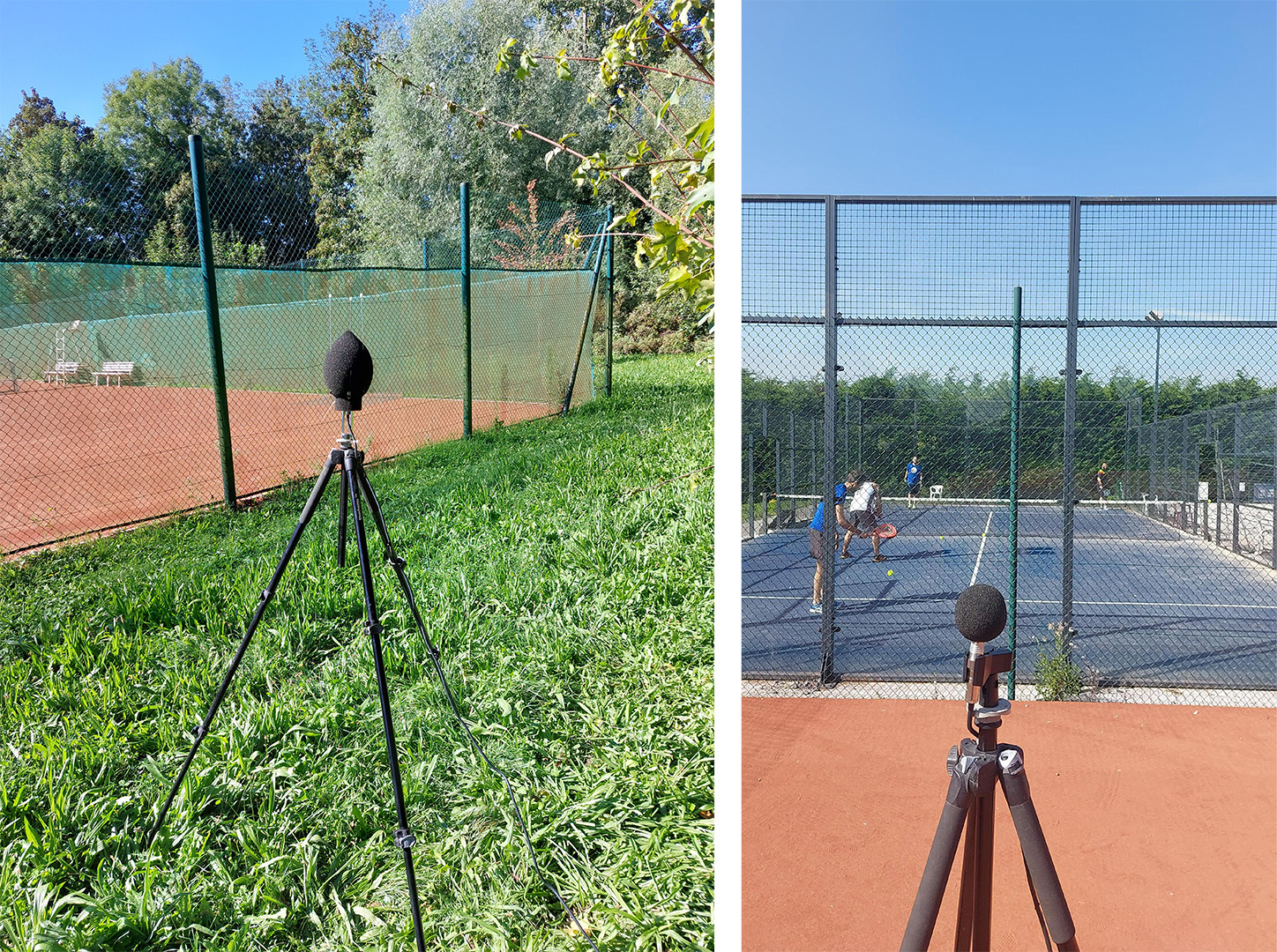 padel mesures acoustiques