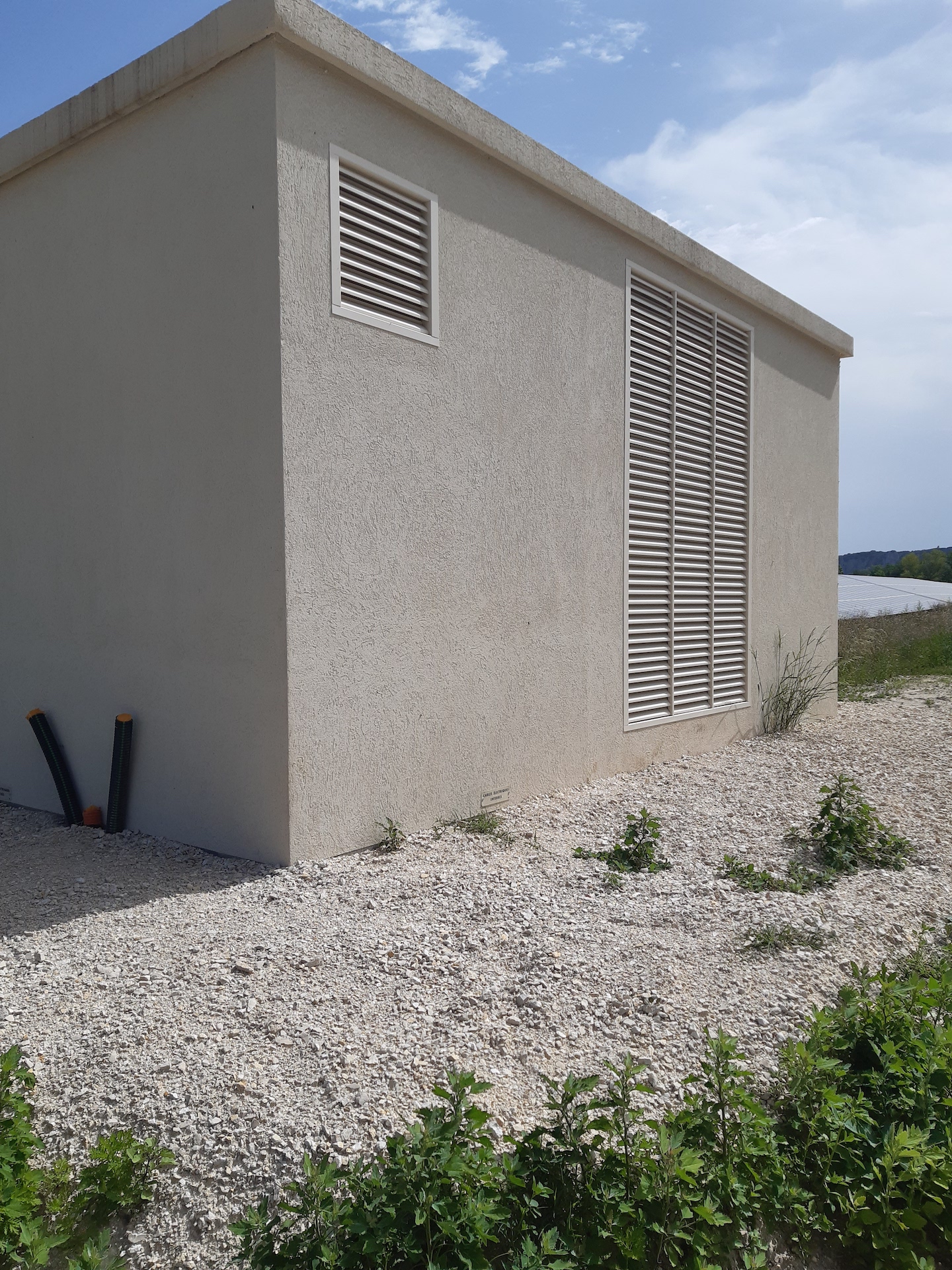 poste transformation electrique photovoltaique