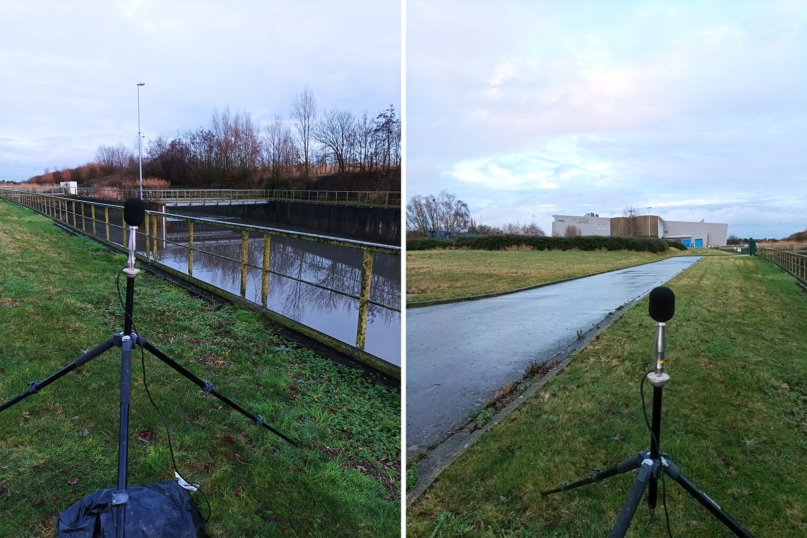 mesures acoustiques station epuration