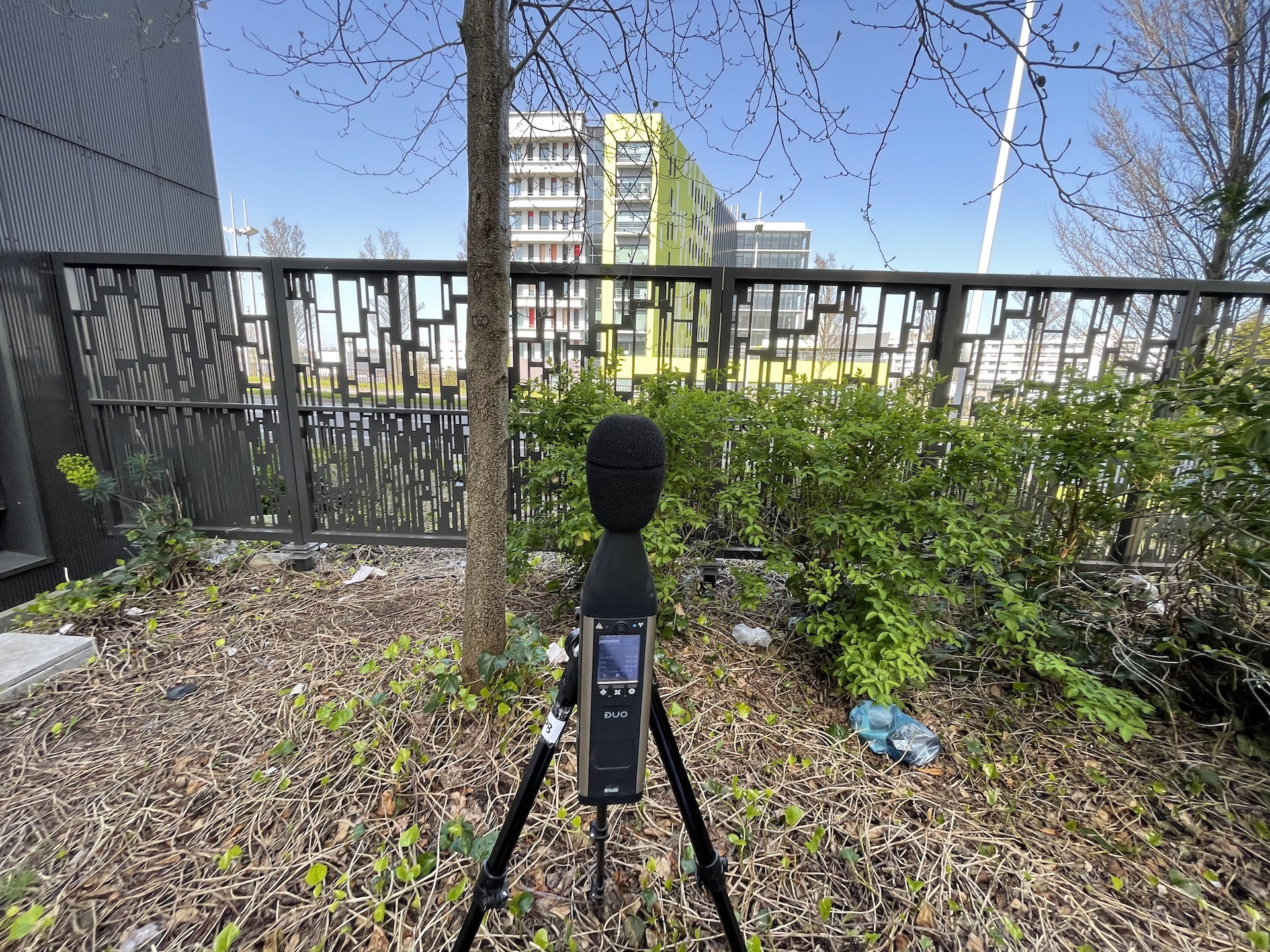 mesures acoustiques zone activité