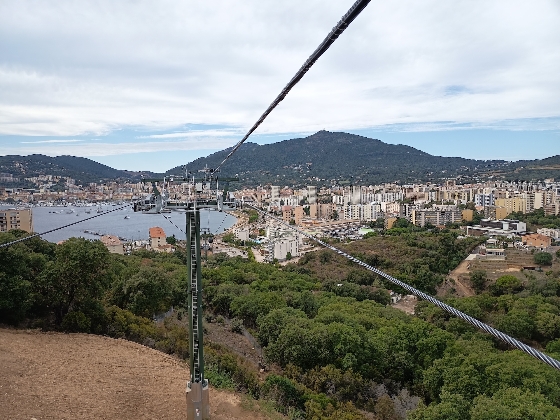 pylone téléphérique ajaccio