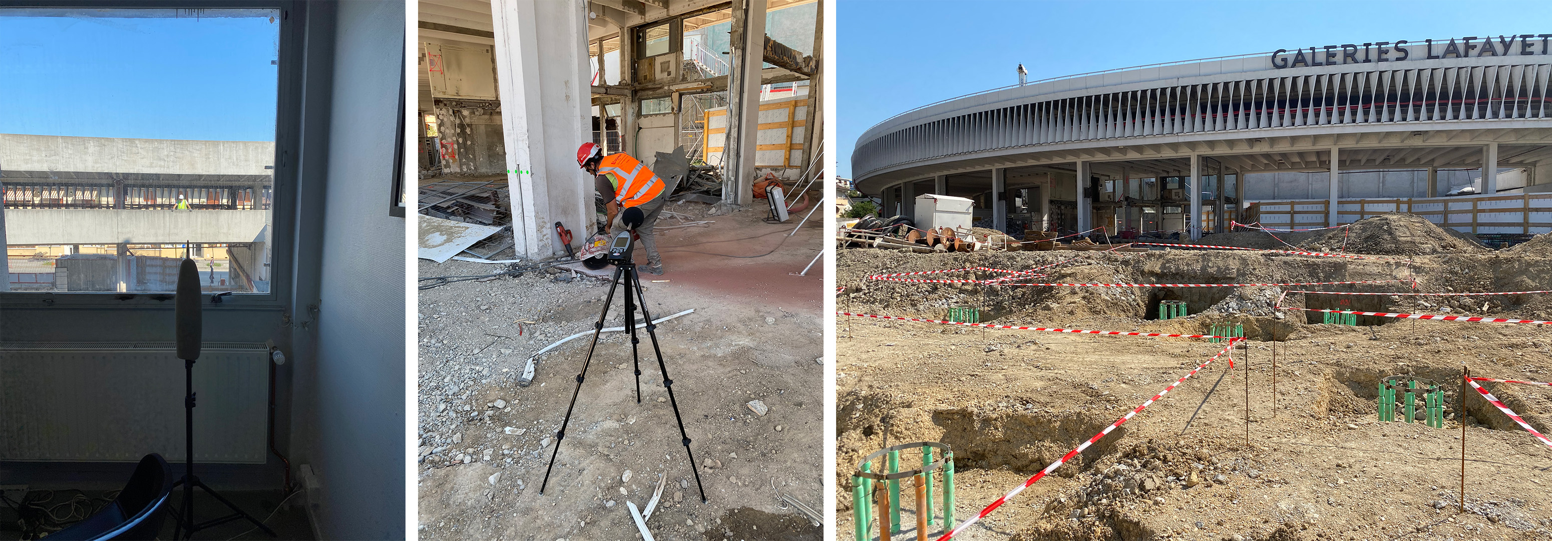 monitoring acoustique chantier