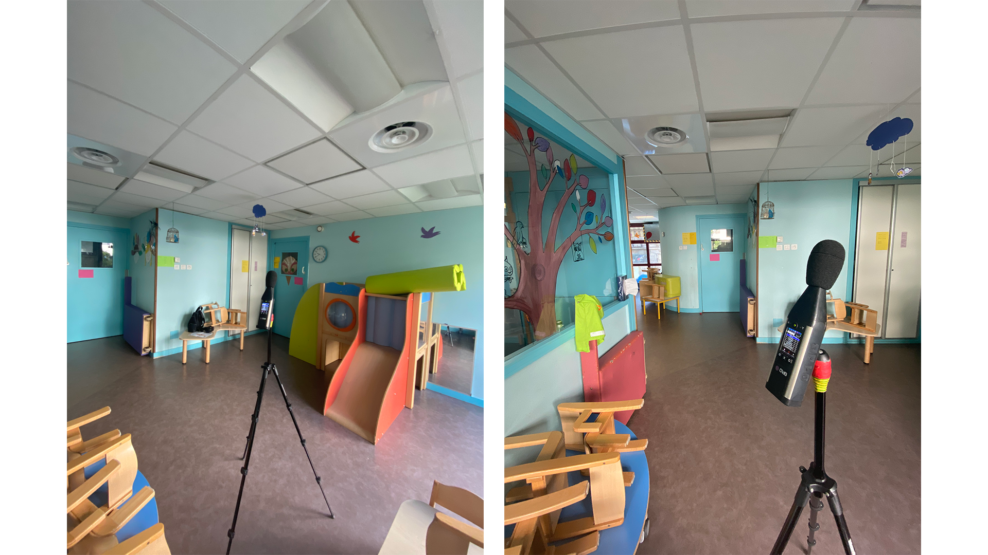mesures acoustiques creche garderie