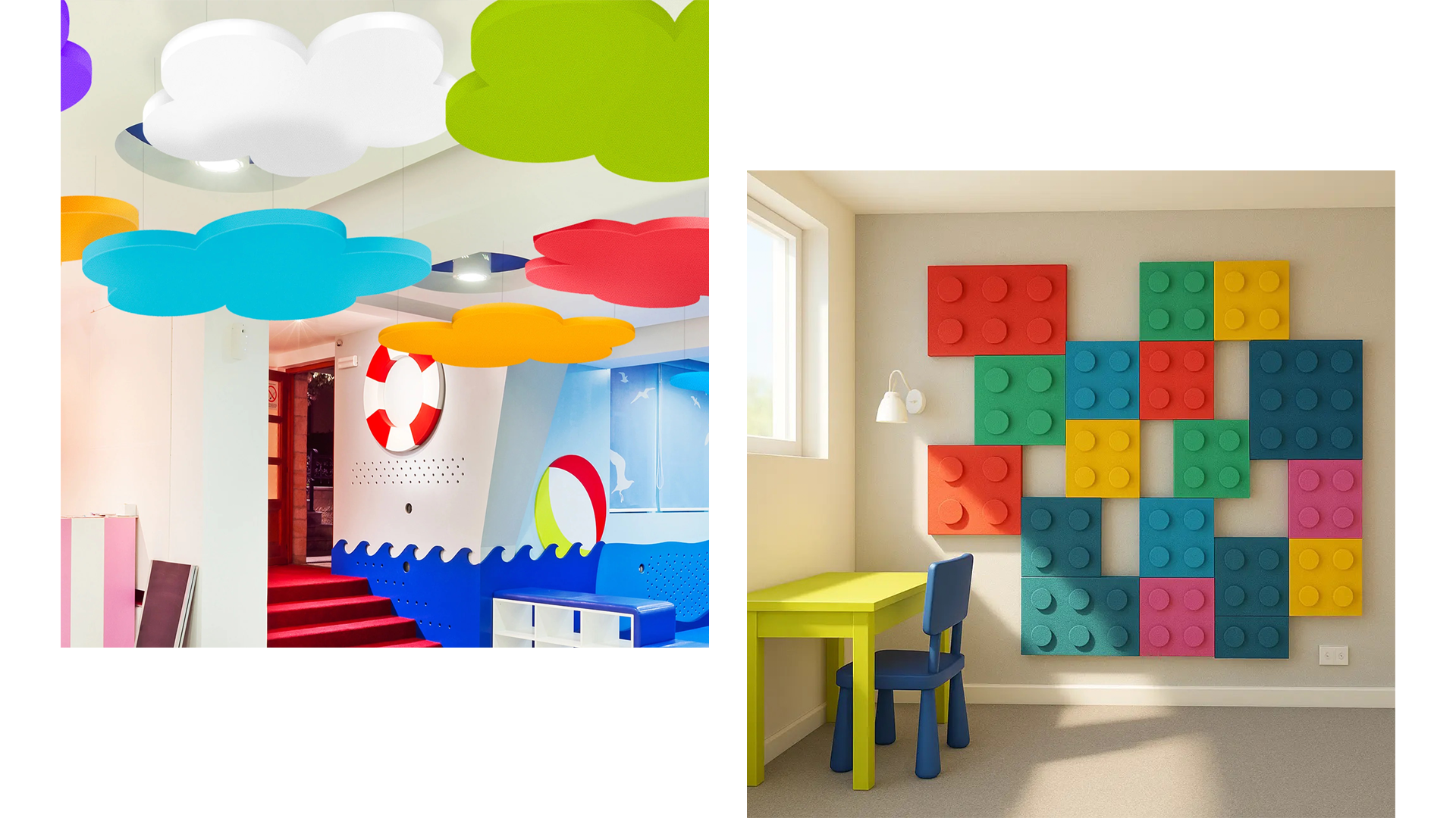 traitements acoustiques crèche enfance