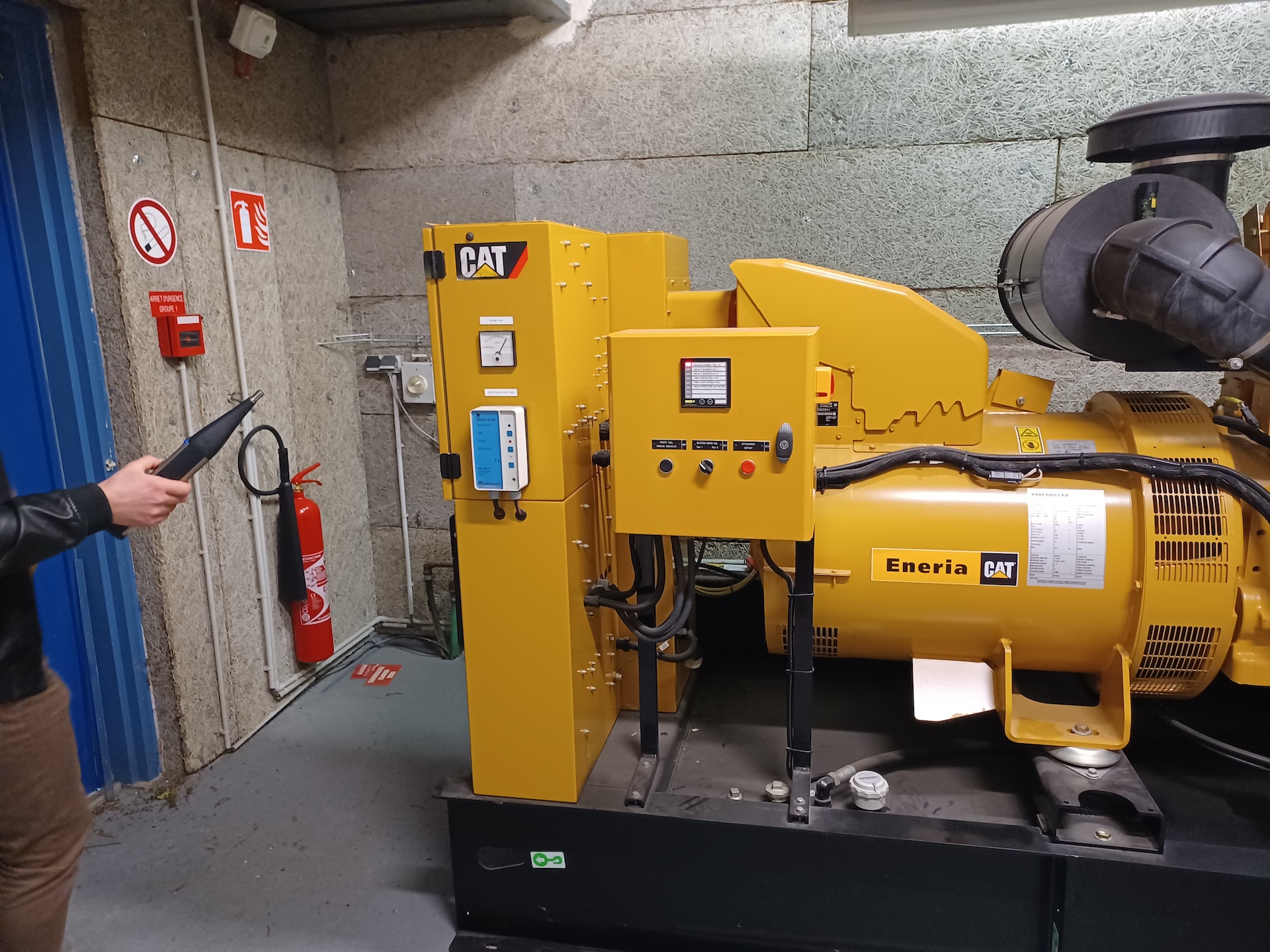 mesures acoustiques groupe electrogene
