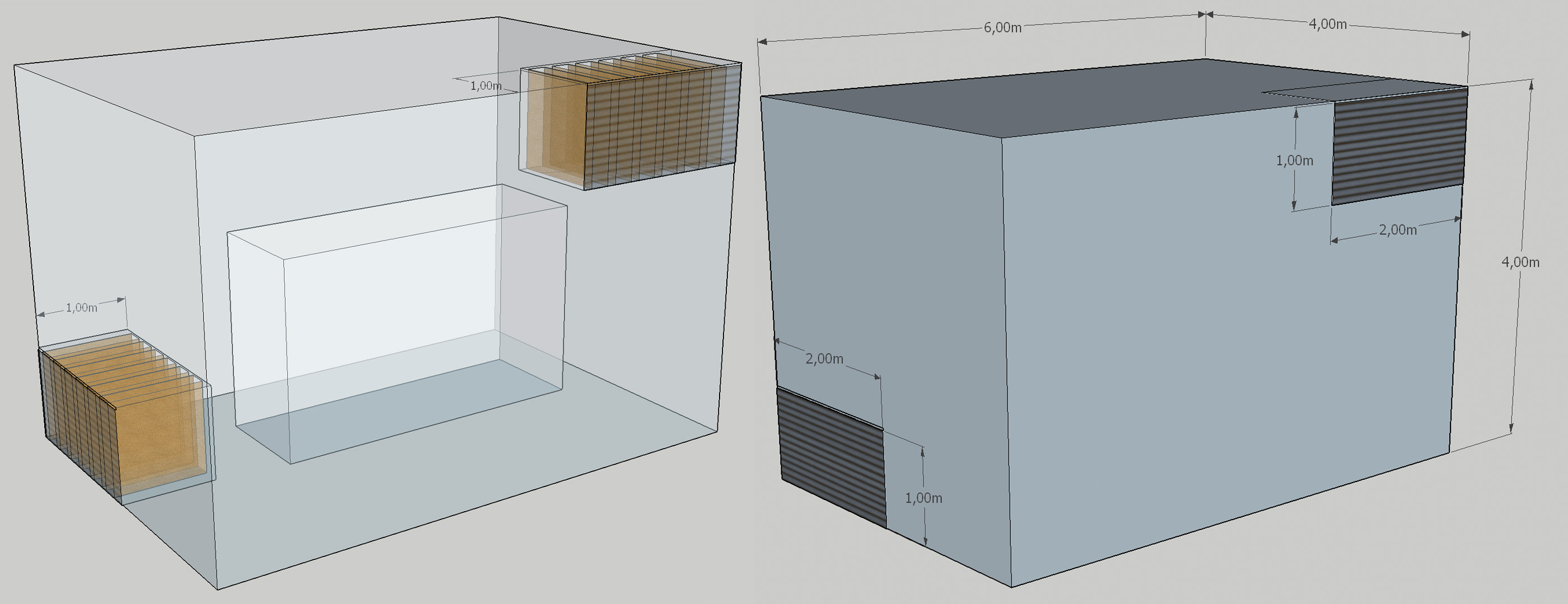 dimensionnement capotage acoustique