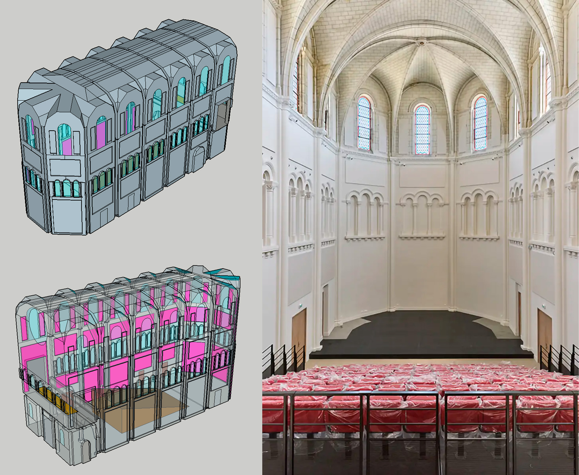 mediatheque modelisation acoustique