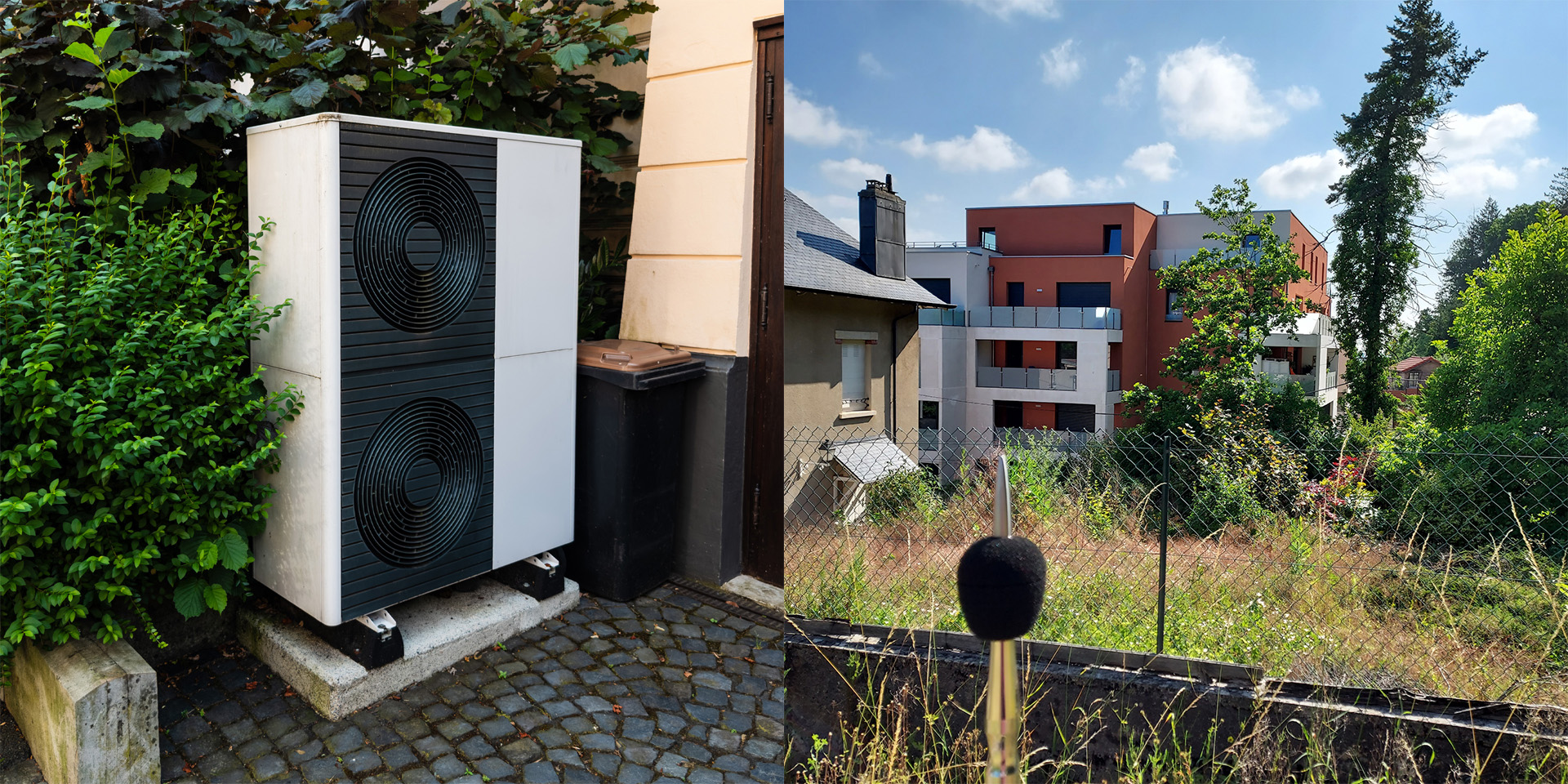 mesures acoustique pompe a chaleur