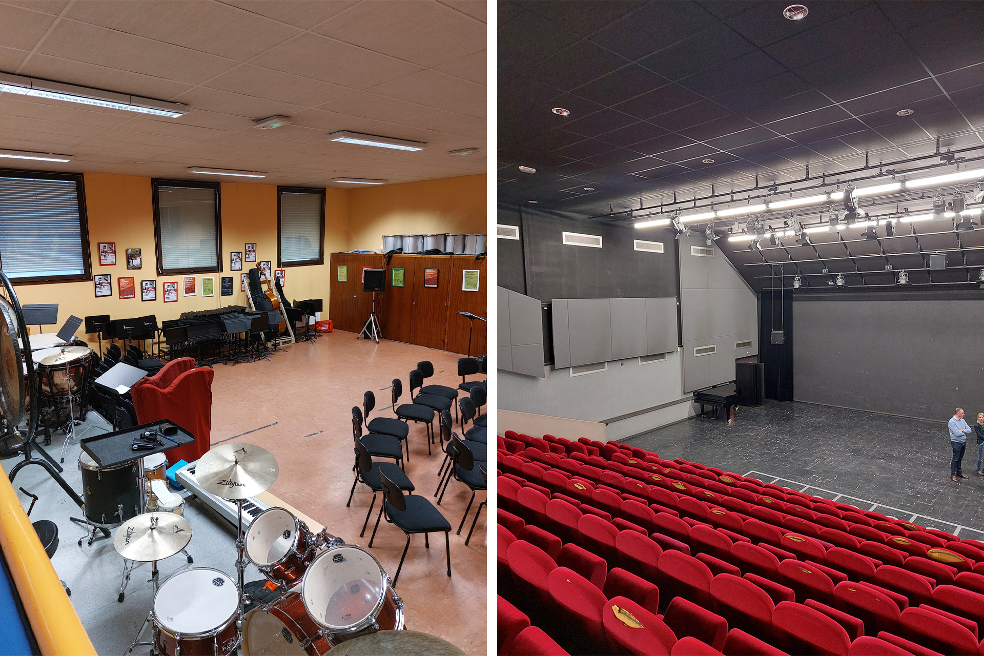 conservatoire acoustique mesures