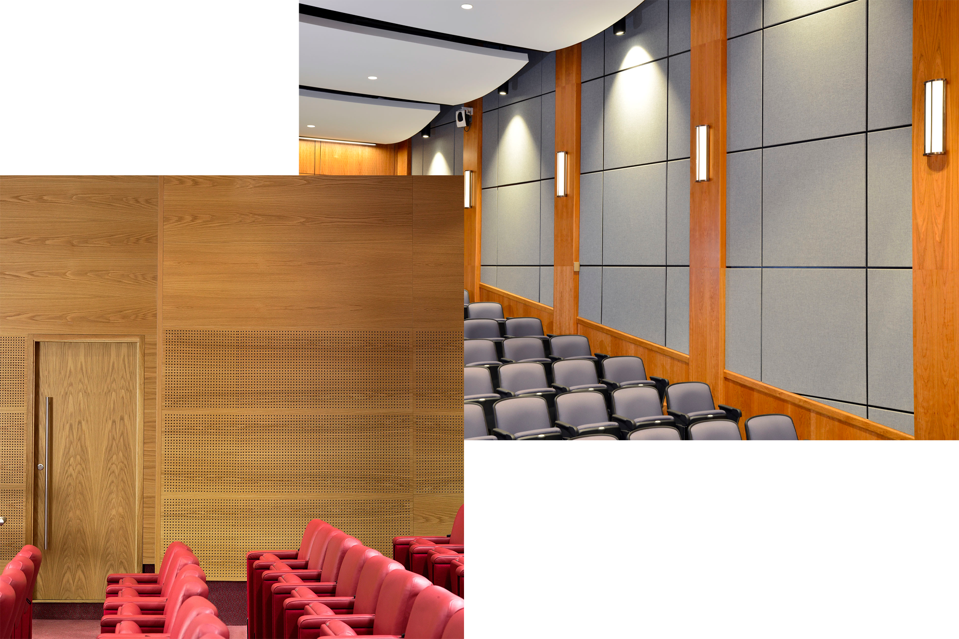 traitement acoustique auditorium